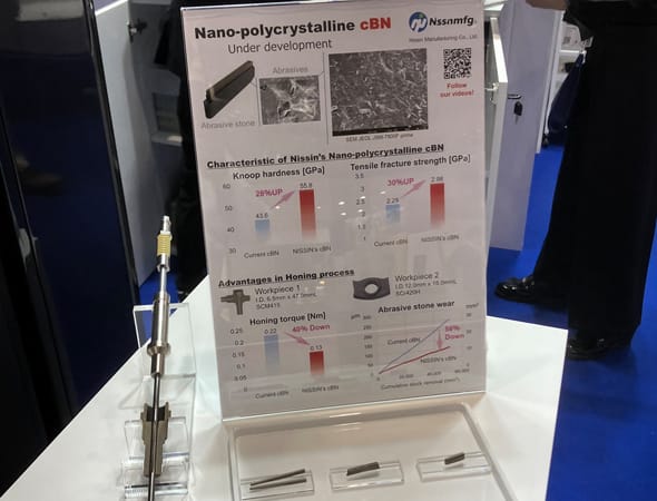 World-first nano-polycrystalline cBN